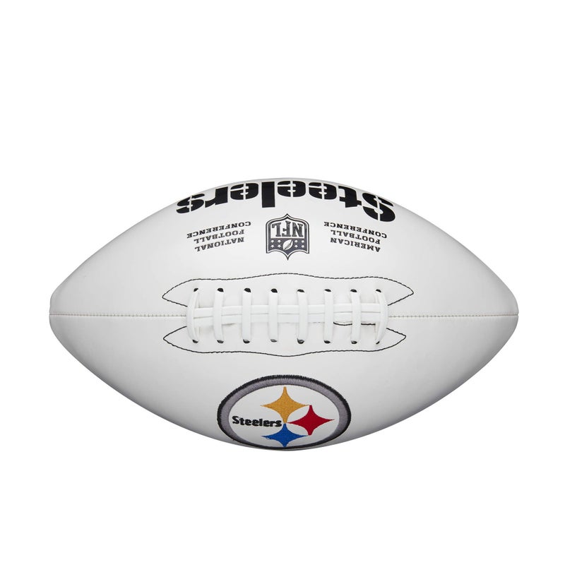 WILSON NFL Live Team Autograph Football-Pittsburgh, Pittsburgh Steelers - Image 3
